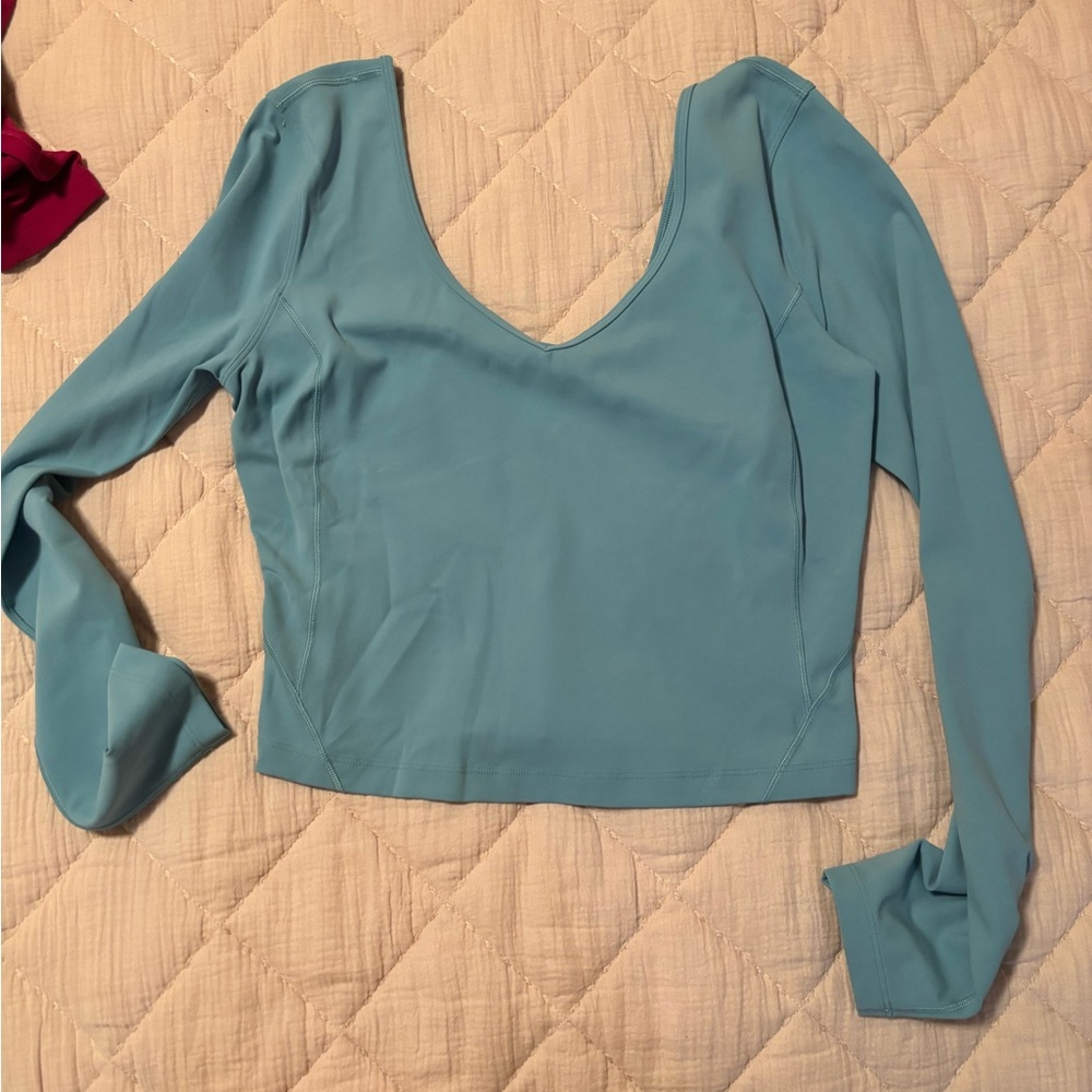 Lululemon Align Blue Long Sleeve
